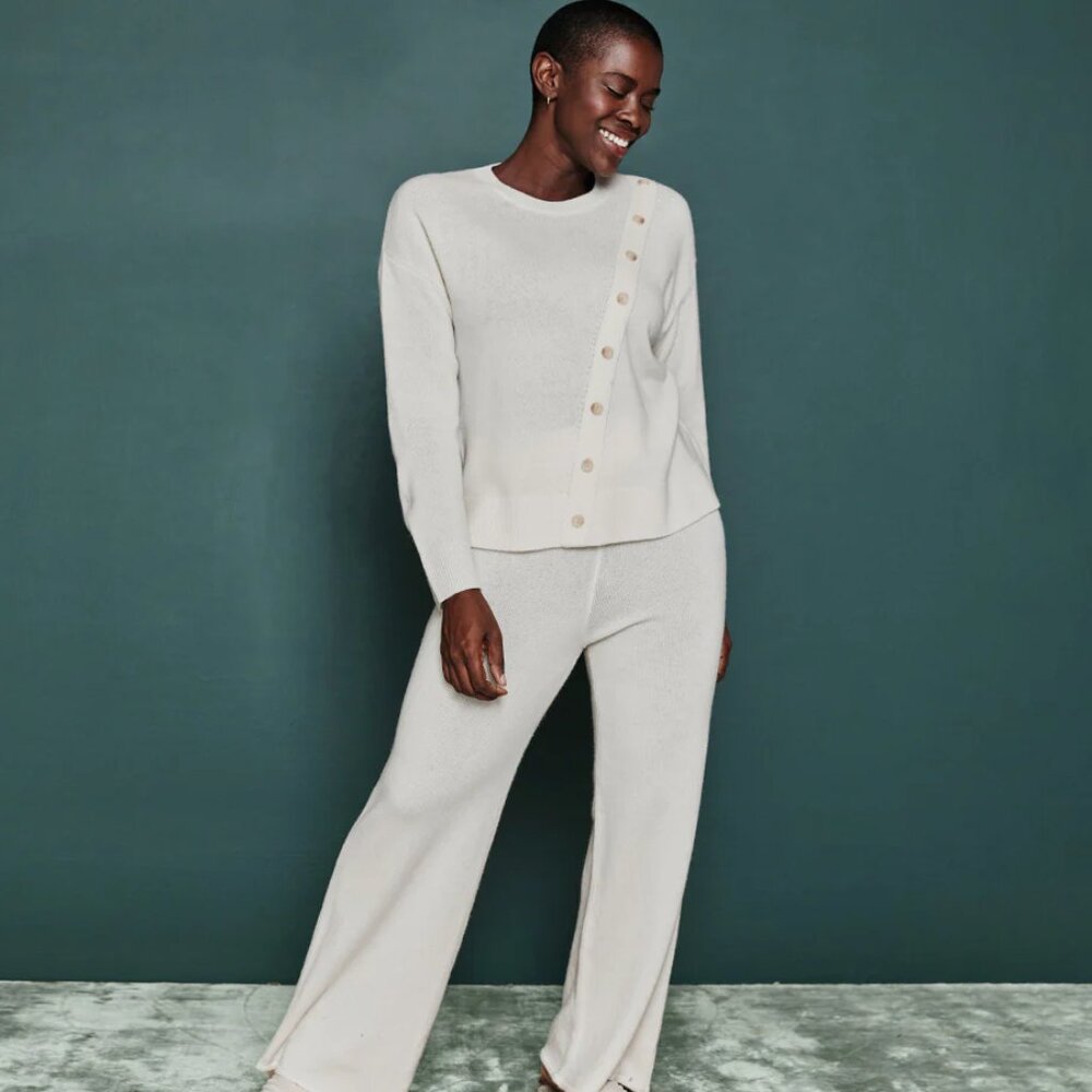 NWT Summersalt Luxe Cashmere Blend Sweater and Pants set
